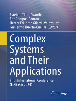 cover image of Complex Systems and Their Applications